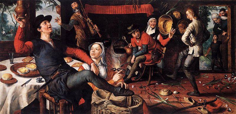 Pieter Aertsen The Egg Dance